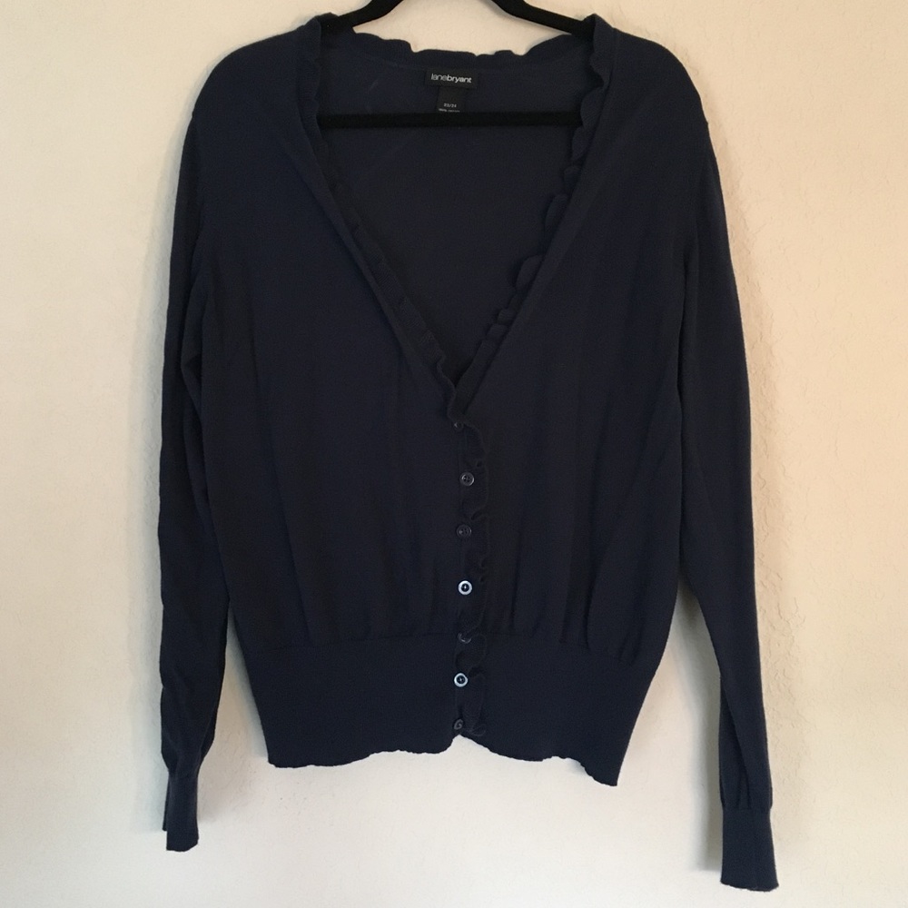 Lane Bryant Navy Cardi sz 22/24